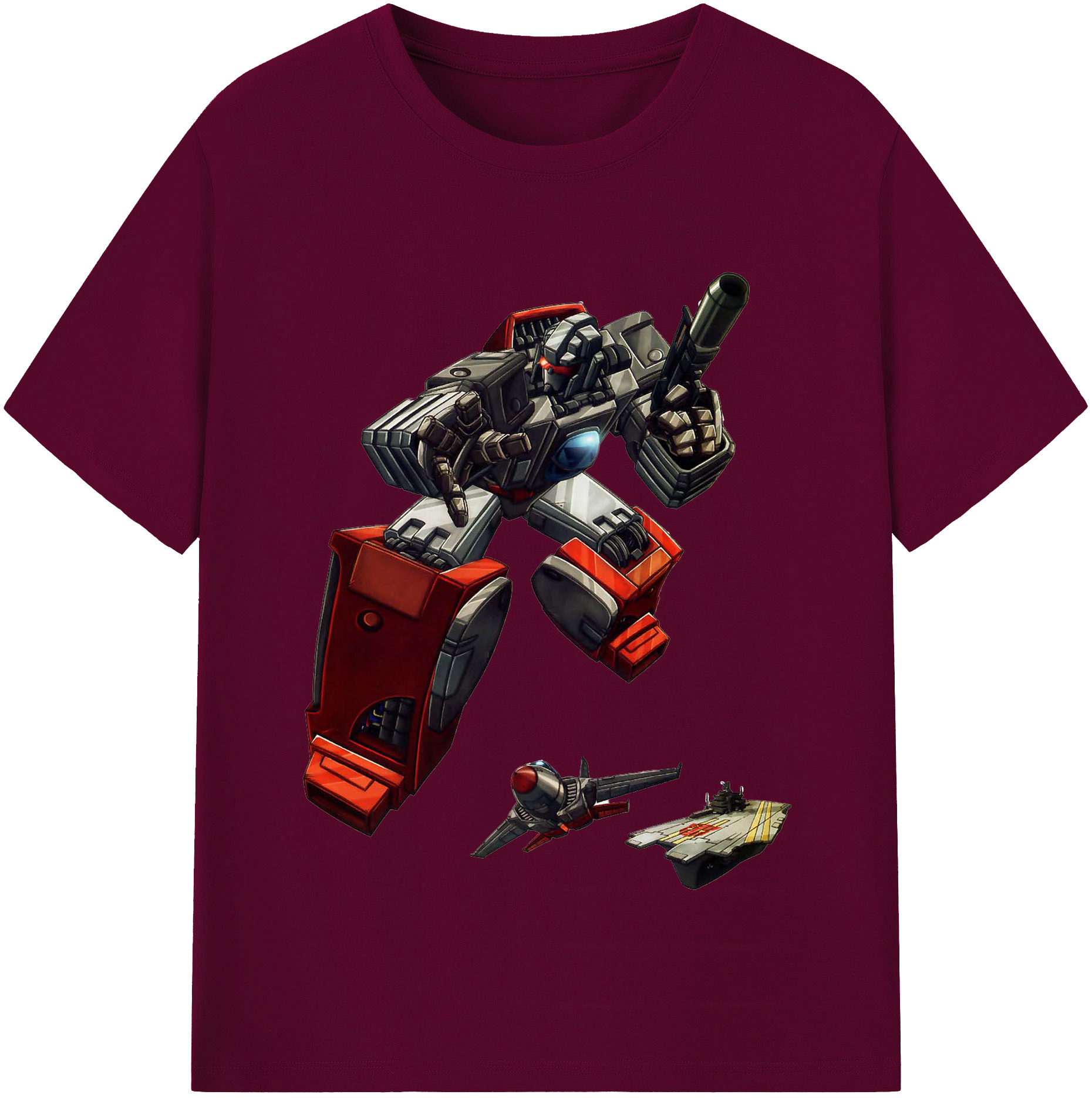 （画像用）  レディースカジュアルプリントTシャツ（綿100％）
